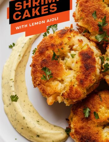 Shrimp Cakes with Lemon Aioli
