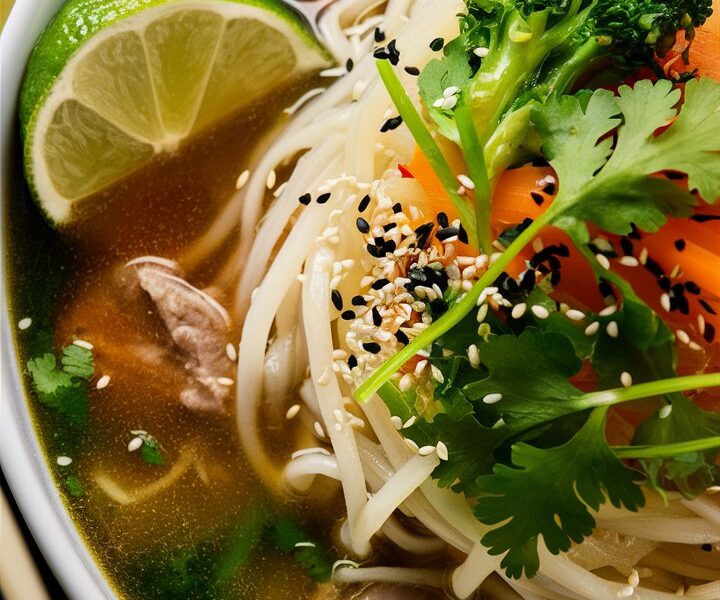 Red Curry Stir Fry Noodles with Tofu