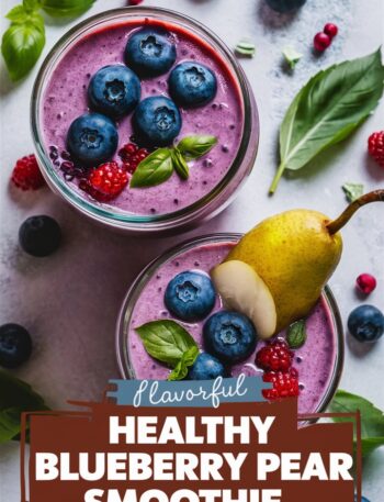 Blueberry Pear Smoothie