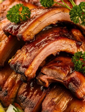 Slow Cooker Honey Soy Ribs