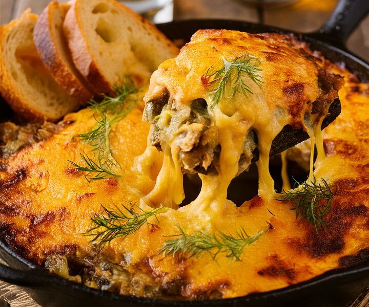 Hot Crab and Artichoke Dip