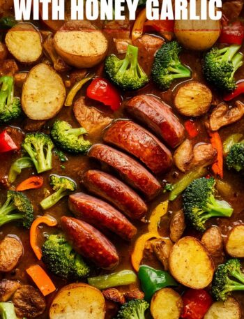 Kielbasa Tortellini Sheet Pan Dinner