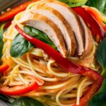 Creamy Chicken Spaghetti Squash