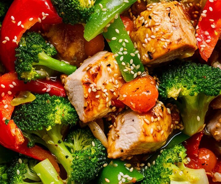 Sesame Chicken Stir-Fry