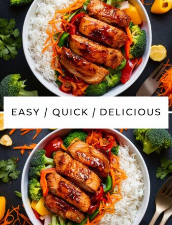 Teriyaki Chicken and Rice Bowl