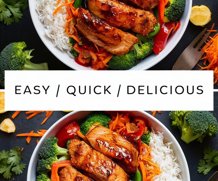 Teriyaki Chicken and Rice Bowl