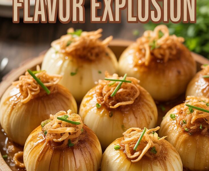 Stuffed Baked Onions