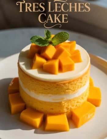 Mango Tres Leches Cake