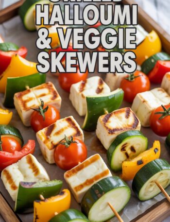 Grilled Halloumi Skewers