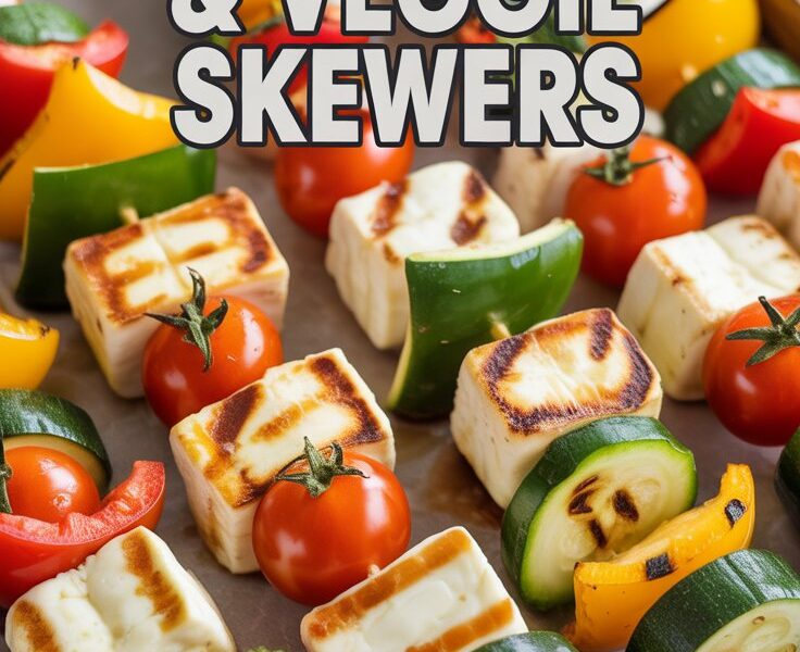 Grilled Halloumi Skewers